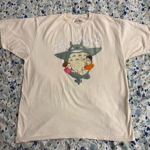 My Neighbor Totoro Kids Graphic Tee - Cream XL